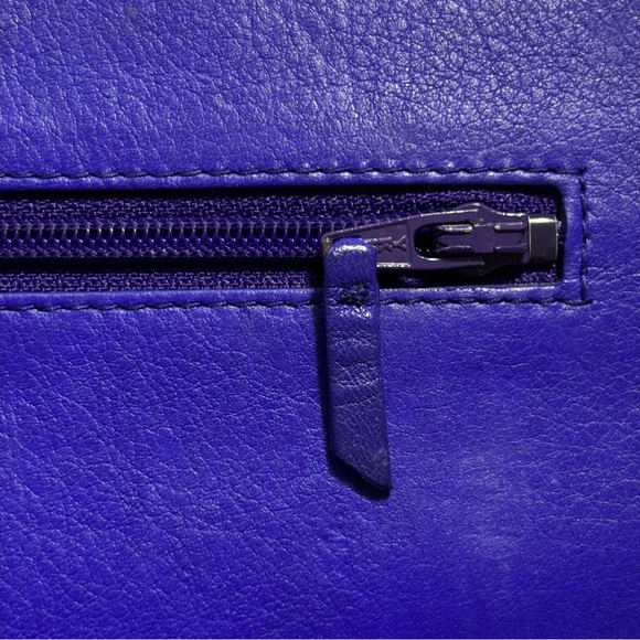 Chanel Classic Wallet On Chain WOC Quilted Lambskin Purple Silver Hardware - Picture 12 of 12